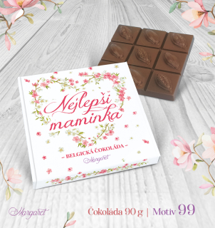 Belgická čokoláda 90 g  |  Motiv 99